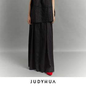 JUDYHUA 绵延系列亚麻半裙
