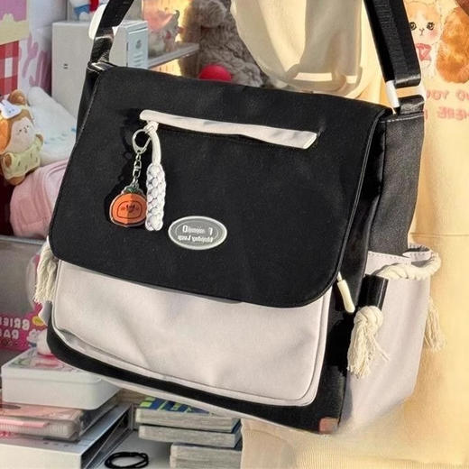 裁缝学苑AQ476单肩斜挎包纸样女装大容量手提袋子帆布包样板图纸 商品图5