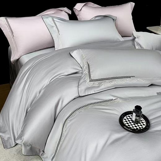 天丝棉刺绣四件套-卡罗薇四件套 商品图0