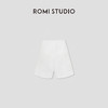 ROMI STUDIO夏季经典百搭修身潮流显瘦白色牛仔短裤KR2S005K 商品缩略图1