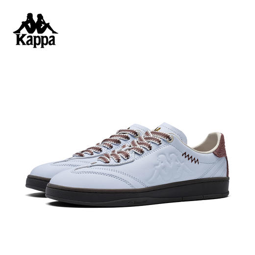 Kappa卡帕背靠背TIFO板鞋女款2025新款夏季复古休闲百搭德训鞋女K0F65CC70L 商品图1