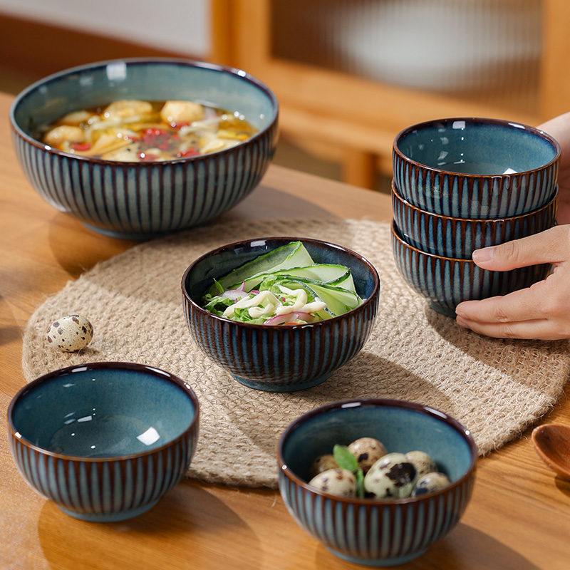 【梦幻时空窑变系列】梦幻窑变餐具典雅餐盘餐具碗盘家用饭碗简约创意盘子碟子