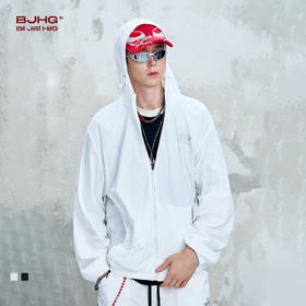 BJHG不计后果户外防晒衣男款夏季2025新款潮牌运动简约情侣装外套