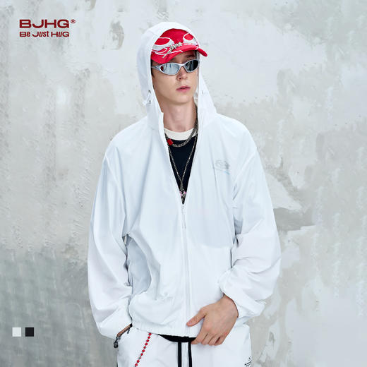 BJHG不计后果户外防晒衣男款夏季2025新款潮牌运动简约情侣装外套 商品图0