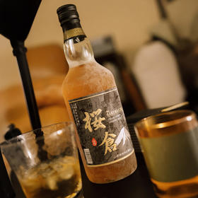 1瓶难求日本原瓶进口 樱仓18窖藏日本威士忌 白川水源 好水酿好酒 商务宴请夜宵小酌 送礼袋