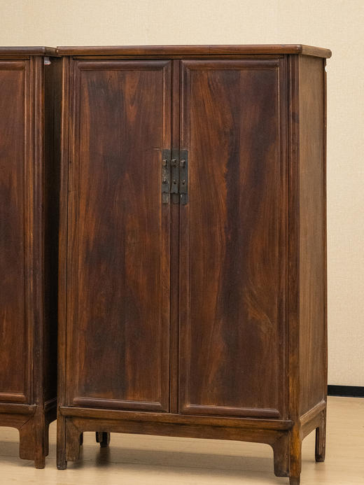 清 红木圆角柜（一对） 商品图2