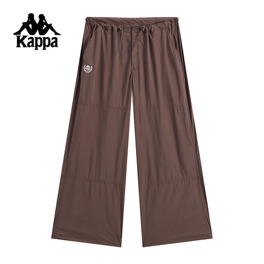 Kappa卡帕背靠背运动长裤2025新款夏季女士休闲宽松束脚裤跑步裤K0F62AY01 商品图1