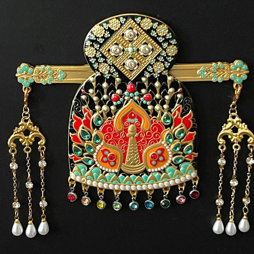 李倕凤冠冰箱贴金属材质磁吸考古博物馆唐代风韵西安旅游文创礼品 商品图4