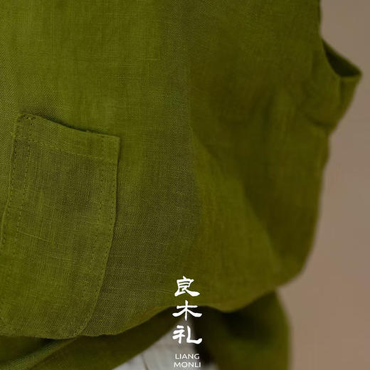 【预售7天】良木礼砂洗亚麻上衣（5055） 商品图5