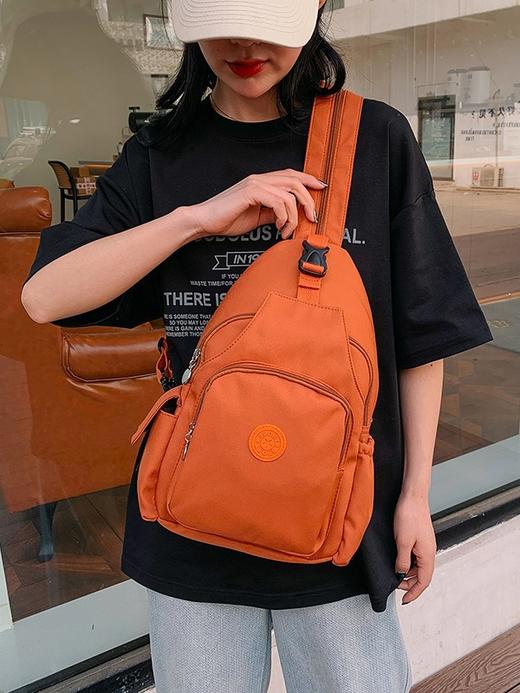 双肩背包 简约新款时尚双肩包 女原宿休闲潮流学生书包 大容量背包 商品图1