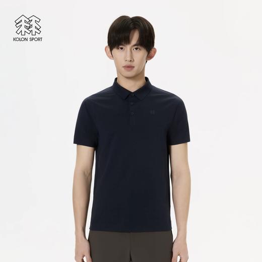 K隆 夏季高端面料 弹力速干压胶短袖POLO衫 Z-15418 商品图0