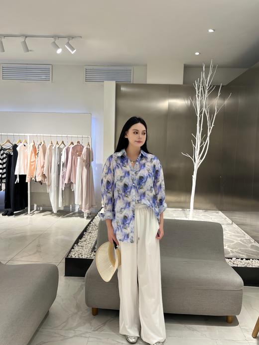 白房子亚麻衬衫 商品图0