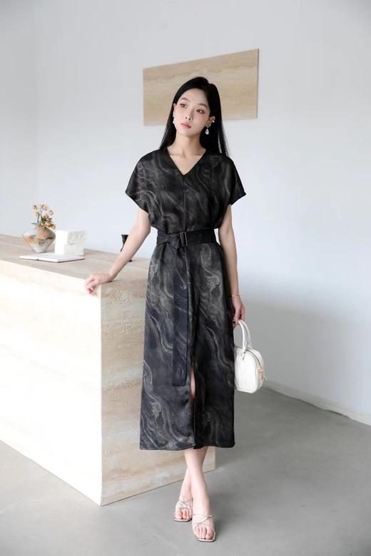 Le Malene 复古气质茶歇连衣裙 20424 商品图0