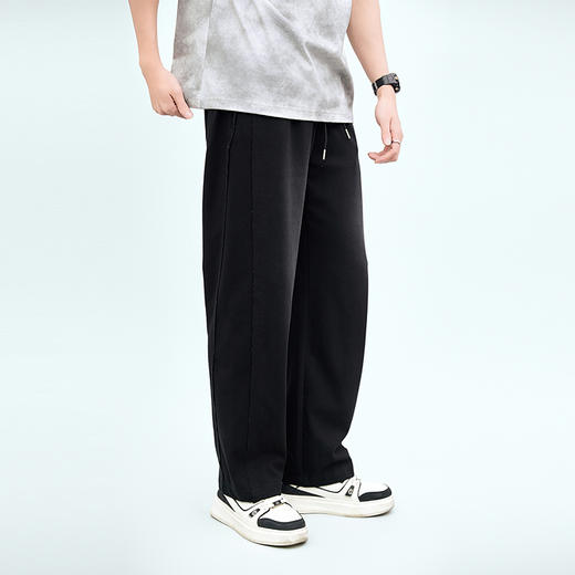 【新品上市】HX 夏季直筒休闲长裤宽松C203520042101 商品图5