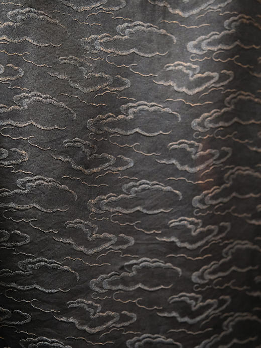 盛唐牡丹|重缎提花香云纱男士衬衫 商品图2