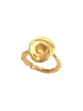 LS｜Plantopia Ring 心穴戒指 [ 金 ]【Botanicalia】