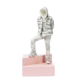 黄玉龙《吃了么？明》雕塑