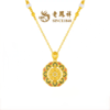 【老凤祥】盛唐风华·花花唐莲花宝相花钻石古法黄金项链，足金999，老凤祥专属系列，可到我们老凤祥门店自取 商品缩略图0