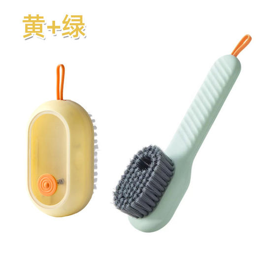 【按压出液！衣物一擦净】加液鞋刷多功能刷鞋专用专业洗鞋子软毛不伤鞋家用洗衣服刷子神器。ry 商品图4