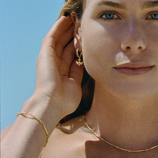 在途4周到｜Agapee-Mara-金色小鸟 耳环［法国设计师］ 商品图0