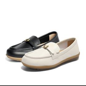 【云粉节】BF楼 森达2025秋季新款简约舒适乐福鞋4JP28吊牌价899活动价369