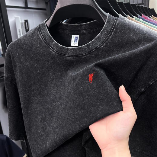 【大牌同款短袖男士t恤】夏季纯棉t恤男时尚圆领棉t恤短袖男 商品图3