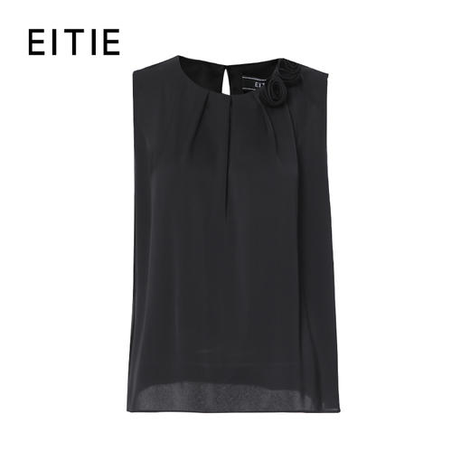 EITIE爱特爱时尚高级感通勤显瘦气质温柔小上衣夏新款8213922 商品图6