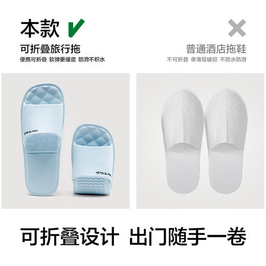 【新品上新】有棵树可折叠防滑一次性情侣拖鞋-X1007 商品图3
