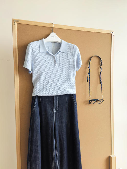 无图【经典款】【商场同款】伊芙丽夏套头毛衫1G4830053 商品图0