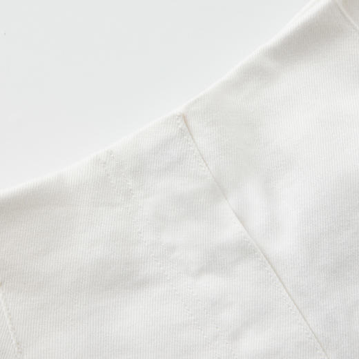 ROMI STUDIO夏季经典百搭修身潮流显瘦白色牛仔短裤KR2S005K 商品图2