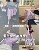 客供珠光缎流光熠熠淡淡粉紫色花苞半裙 商品缩略图0