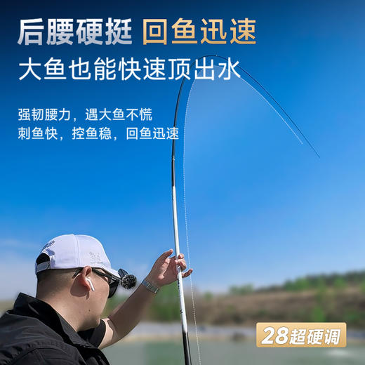 伽玛精工【新品发售】潮风三代极轻小综合竿超轻超细台钓鱼竿 商品图3