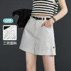 【四分翻边牛仔短裤】逸阳夏新款复古宽松显瘦裤子1080 商品缩略图3