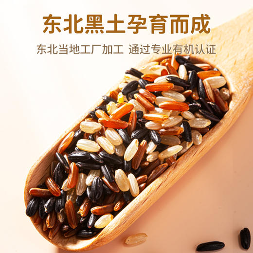 果然生机 道地有机三色糙米400g/袋 商品图1