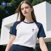 【官方正版】法国国家队丨拼色运动女士T恤夏季圆领休闲短袖 商品缩略图2