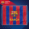 【官方正版】巴塞罗那俱乐部｜巴萨红蓝拼色毛毯柔软可收纳球迷周边 商品缩略图1