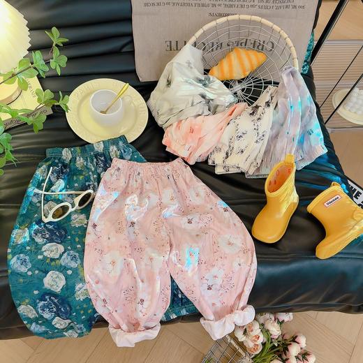 【🛒夏季户外运动推荐❗️2件💰29❗】🔥 女童夏季儿童防蚊裤休闲透气长裤薄款外穿聚【合作品牌】 商品图1