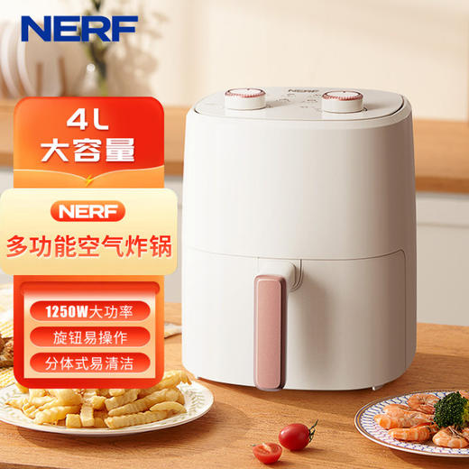 美国nerf拉尔弗空气炸锅4L家用大容量大功率炸锅JN-400AM07A31 商品图0