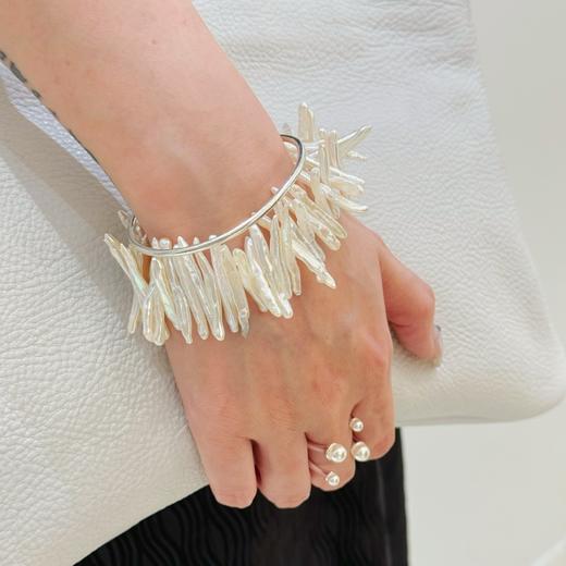 PEARLSIDE 竹林听雨巴洛克珍珠手链 商品图5