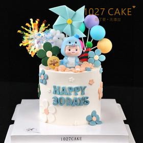 1027CAKE |  满月蛋糕 周岁 蛇宝宝