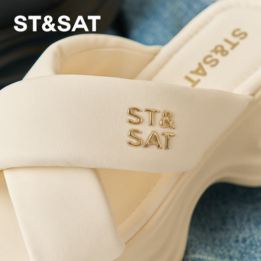 星期六浪型厚底休闲户外凉拖SSD2110L65 商品图7