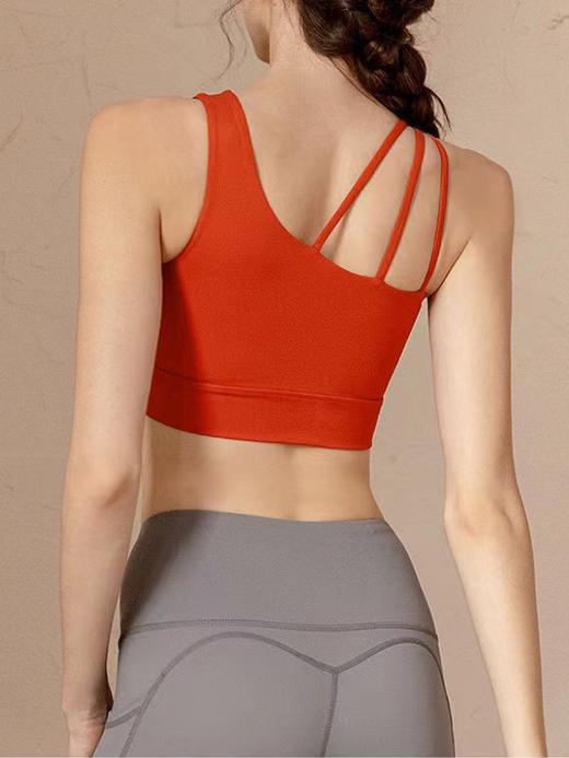 新款高强度防震文胸跑步健身带胸垫瑜伽服背心KBWX220948 商品图2