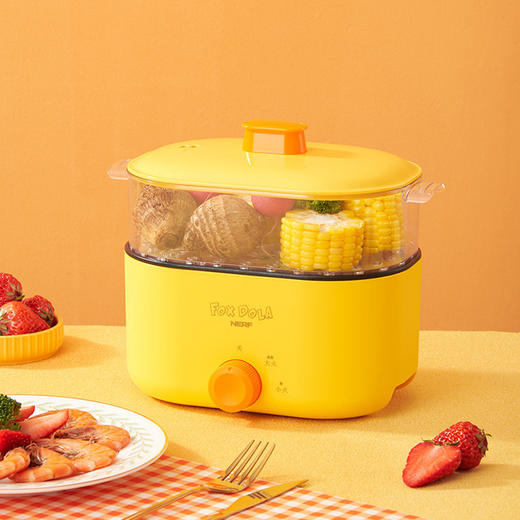 美国nerf拉尔弗狐狸多拉多功能电煮锅  2L大容量 商品图2
