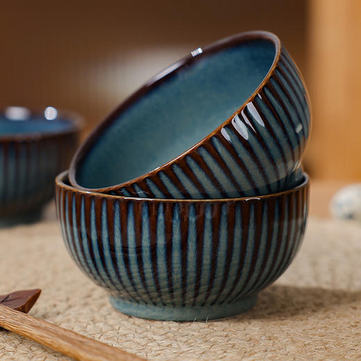 【梦幻时空窑变系列】梦幻窑变餐具典雅餐盘餐具碗盘家用饭碗简约创意盘子碟子 商品图10