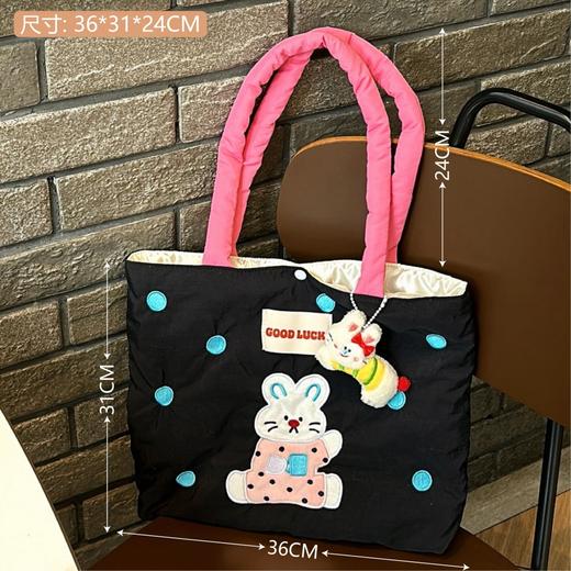 【轻松通勤，刺绣包包！】春夏季百搭单品刺绣包包 时尚通勤小众大容量 单肩少女心手提袋-QQ 商品图10