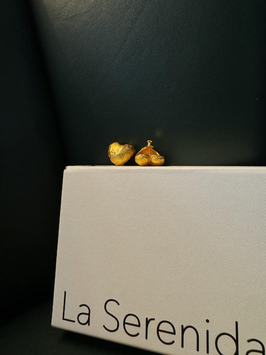 LS｜El chocolate Earrings 巧克力爱心耳环 [ 金 / 银 ]【Celestial】 商品图3
