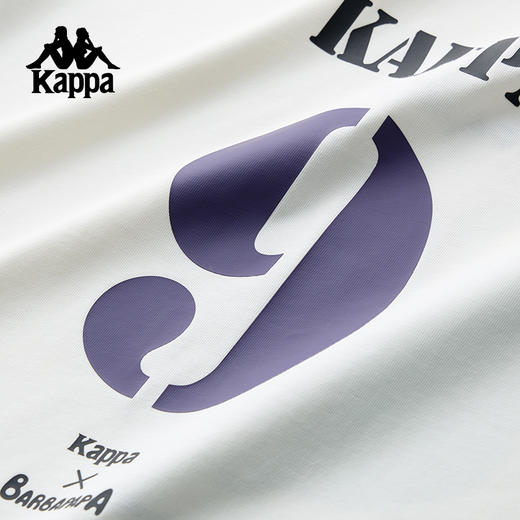 Kappa卡帕背靠背运动短袖男士2025夏季新款透气V领t恤休闲上衣女K0F52TD65 商品图4
