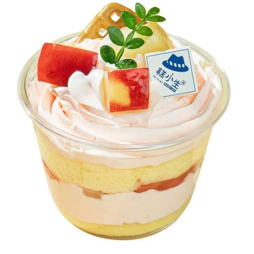 【甜品】蜜桃粉粉奶油杯|冷藏保存 商品图0