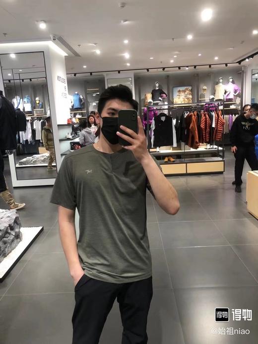 鸟 亨利领KADEM HENLEY SS 透气速干短袖T恤 Z-15419 商品图3