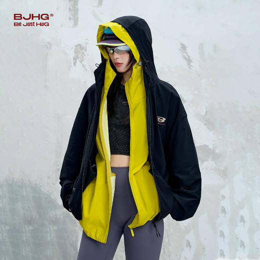 BJHG不计后果户外防晒衣男款夏季2025新款潮牌运动简约情侣装外套 商品图3